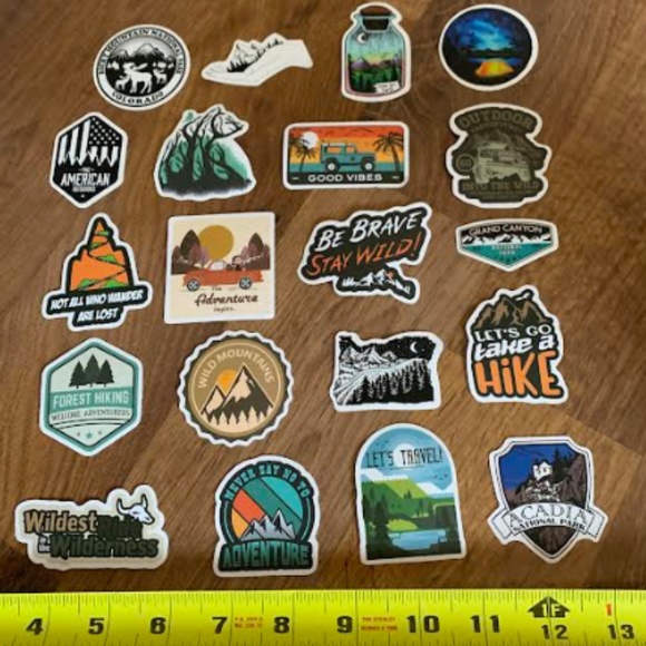 20 Outdoor/National Park Stickers - Picture 10 of 11